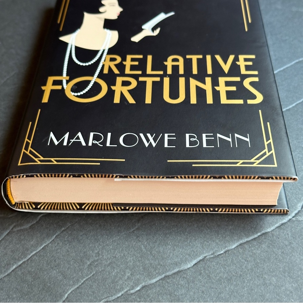 Relative Fortunes by Marlowe Benn | Fiction, Mystery | Hardcover Book - Picture 6 of 9